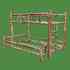 Northern Torched Cedar Bunk Bed Multisize