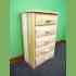Log Furniture | 5 Drawer Dresser 5 Drawer Log Dresser