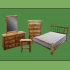 Log Furniture | 6 Drawer Dresser 6 Drawer Log Dresser w/ Mirror