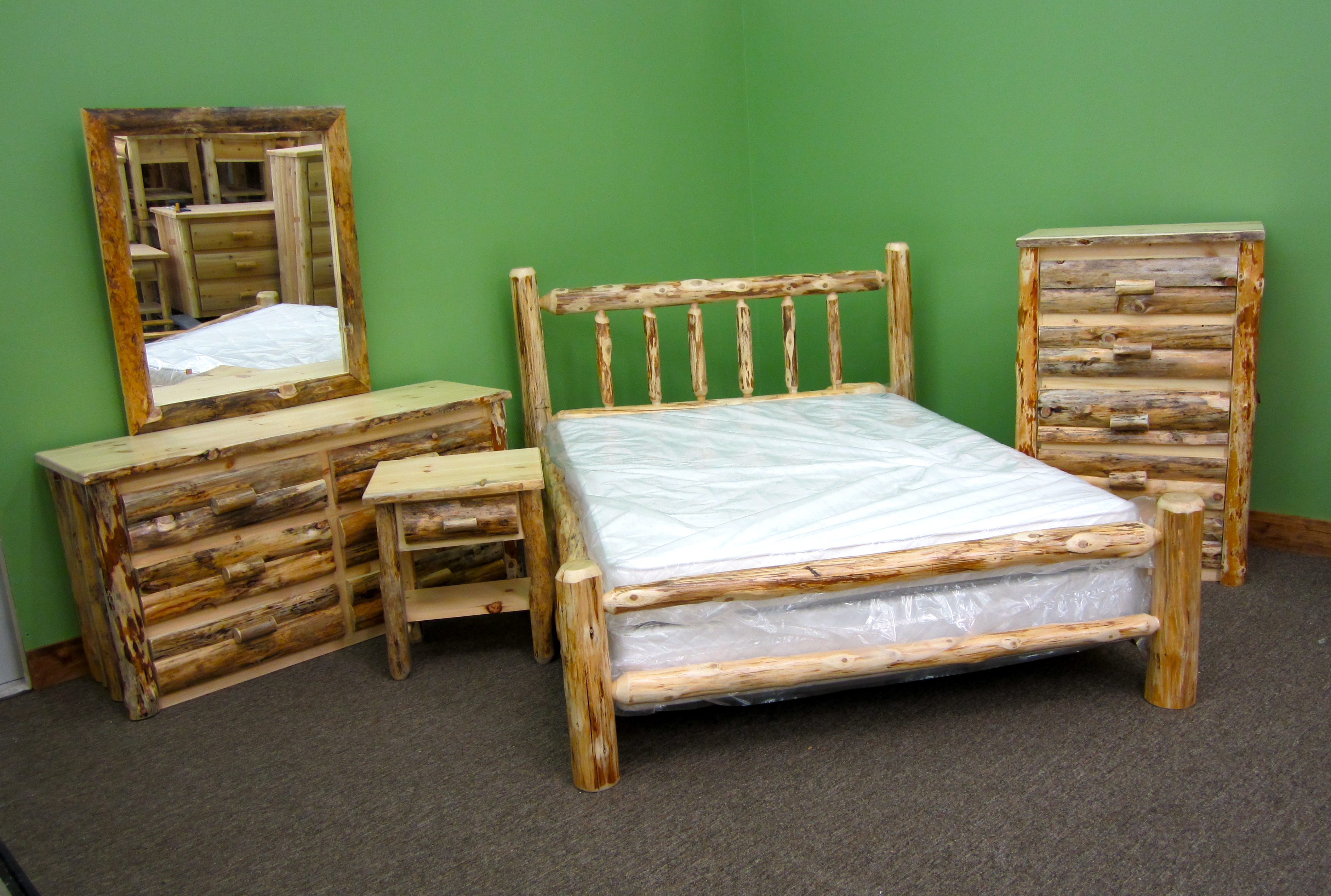 Log Furniture | Rustic Set Rustic Furniture Set
