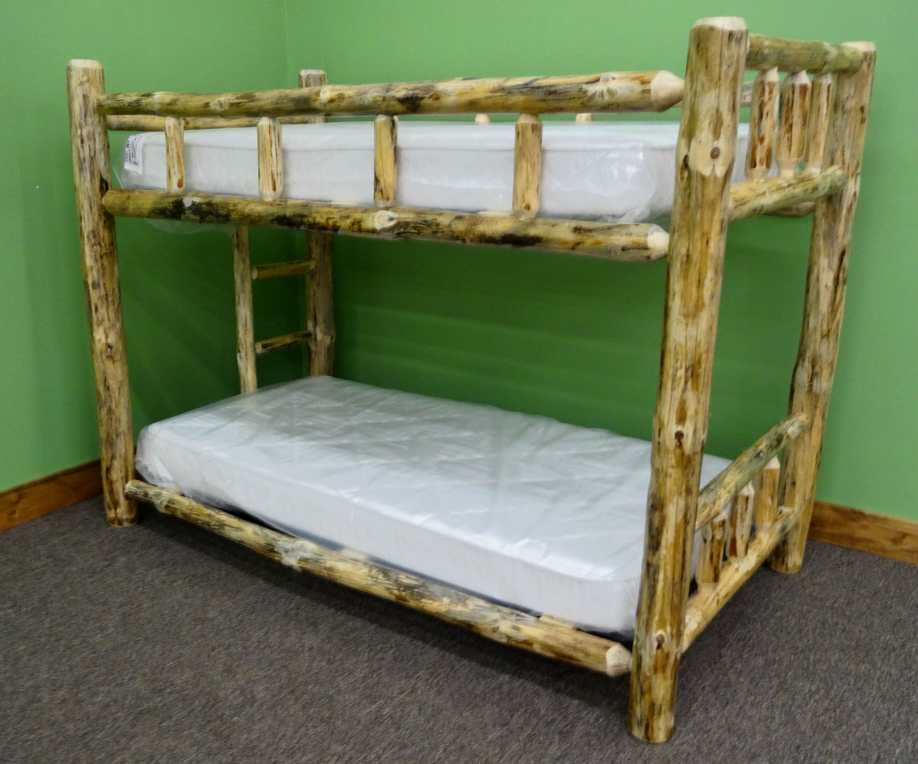 Log Furniture | Bunk Beds Rustic Bunk Beds