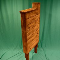 Teak Classic Cedar Mailbox Stand